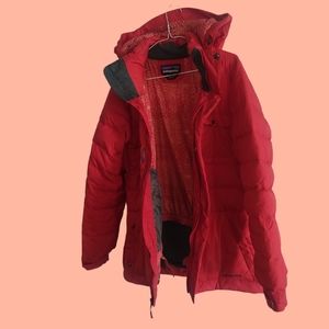 Patagonia Red Down Filled Jacket | Women's Medium